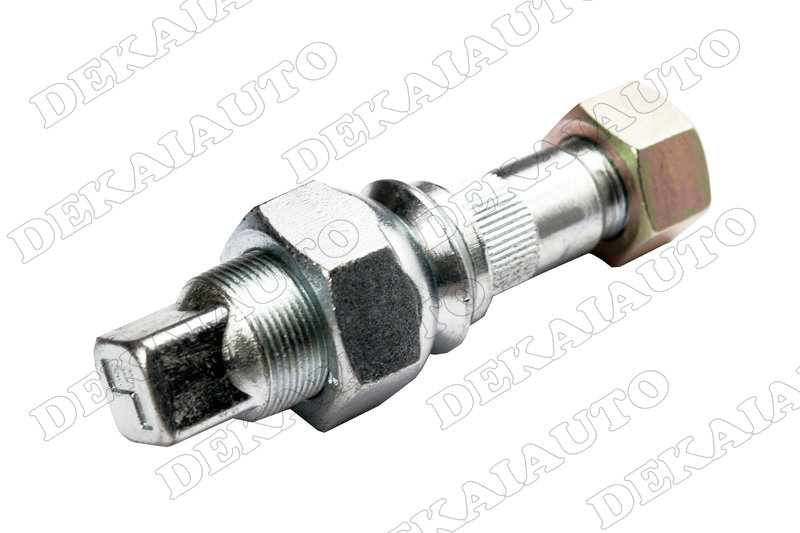 Double end wheel bolt rear with threaded fitting left